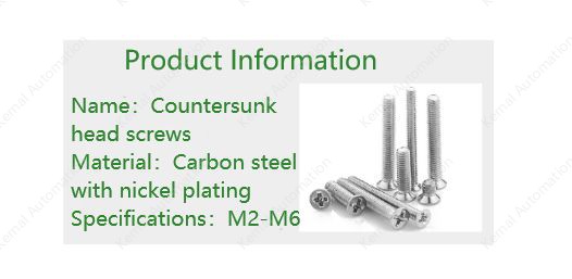 Electronic screws M4*8